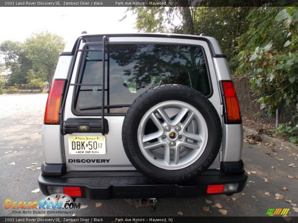 2003 Land Rover Discovery SE Zambezi Silver / Black Photo #4