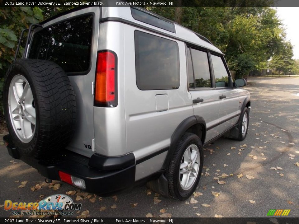 2003 Land Rover Discovery SE Zambezi Silver / Black Photo #5