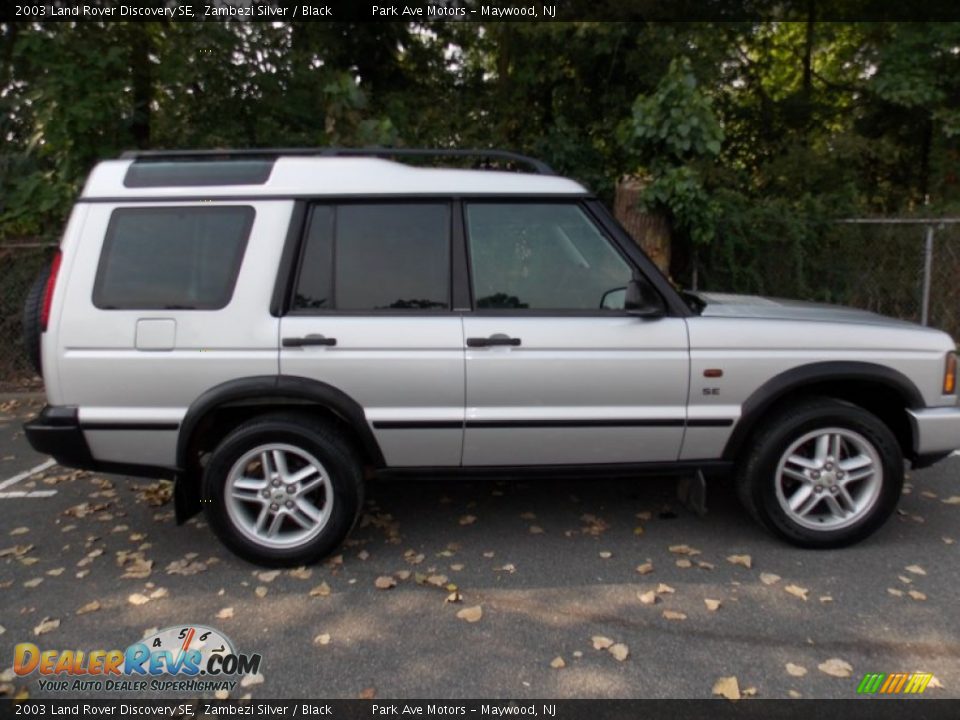 2003 Land Rover Discovery SE Zambezi Silver / Black Photo #6