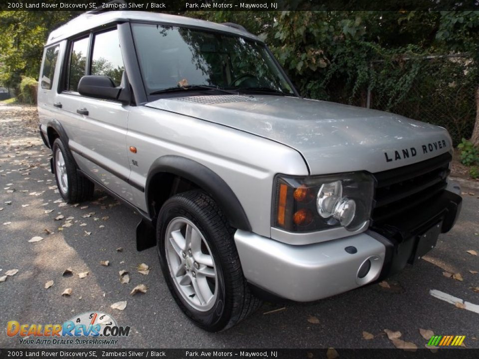 2003 Land Rover Discovery SE Zambezi Silver / Black Photo #7