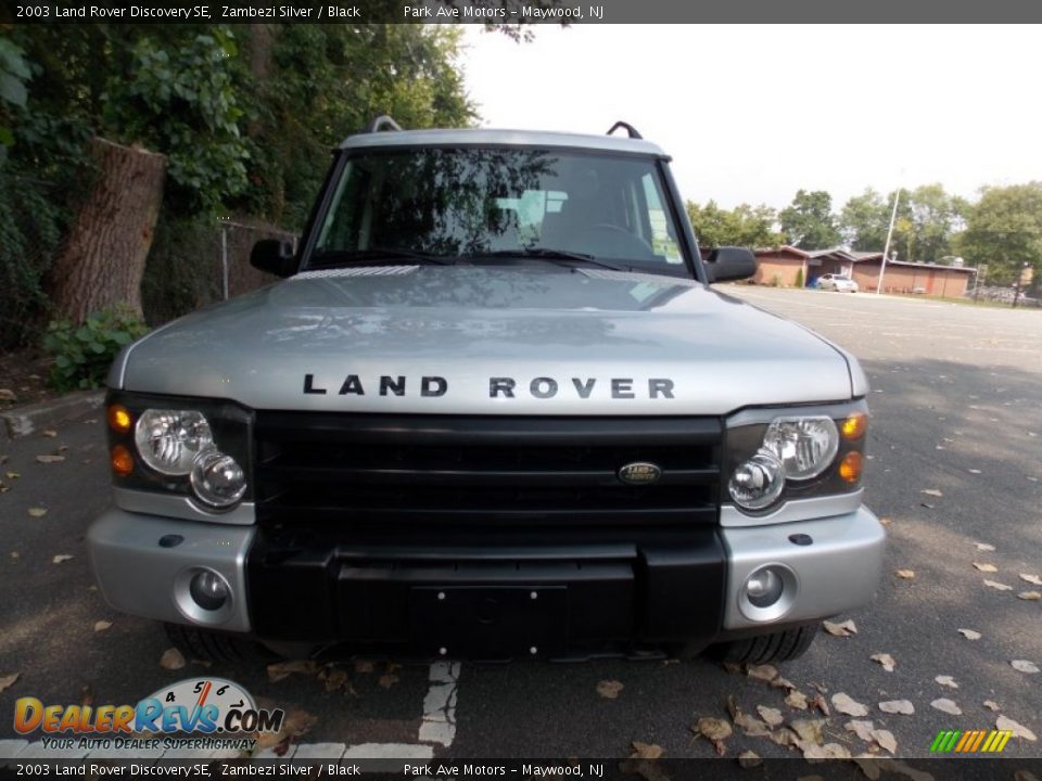 2003 Land Rover Discovery SE Zambezi Silver / Black Photo #8