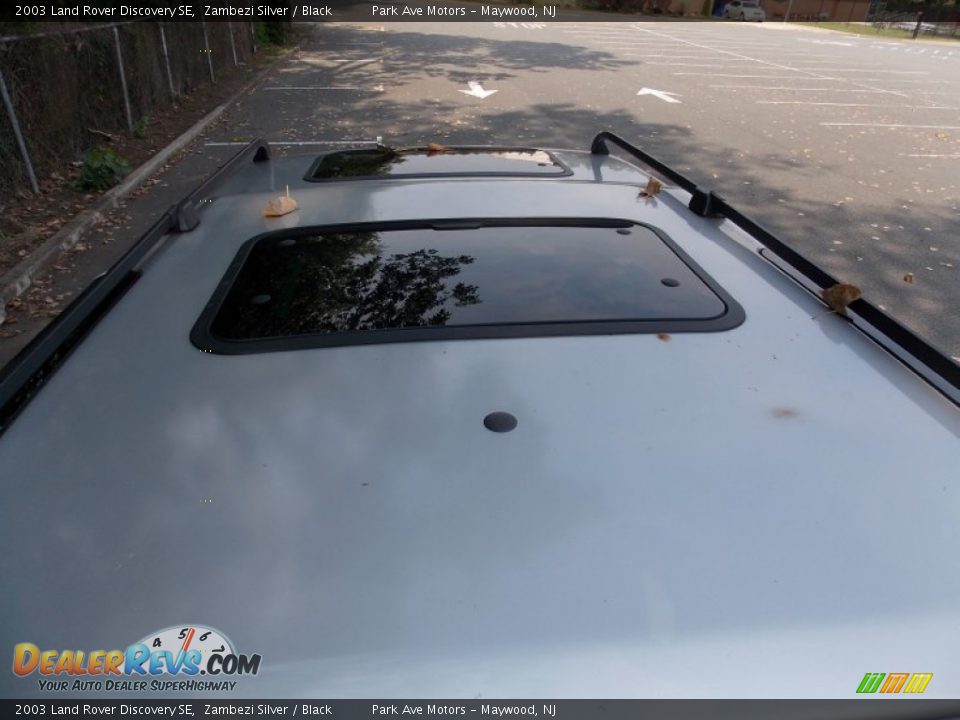 2003 Land Rover Discovery SE Zambezi Silver / Black Photo #10