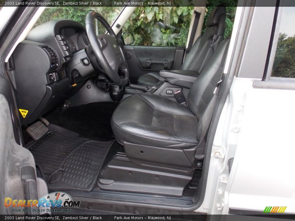 2003 Land Rover Discovery SE Zambezi Silver / Black Photo #13