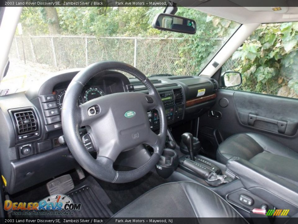 2003 Land Rover Discovery SE Zambezi Silver / Black Photo #15