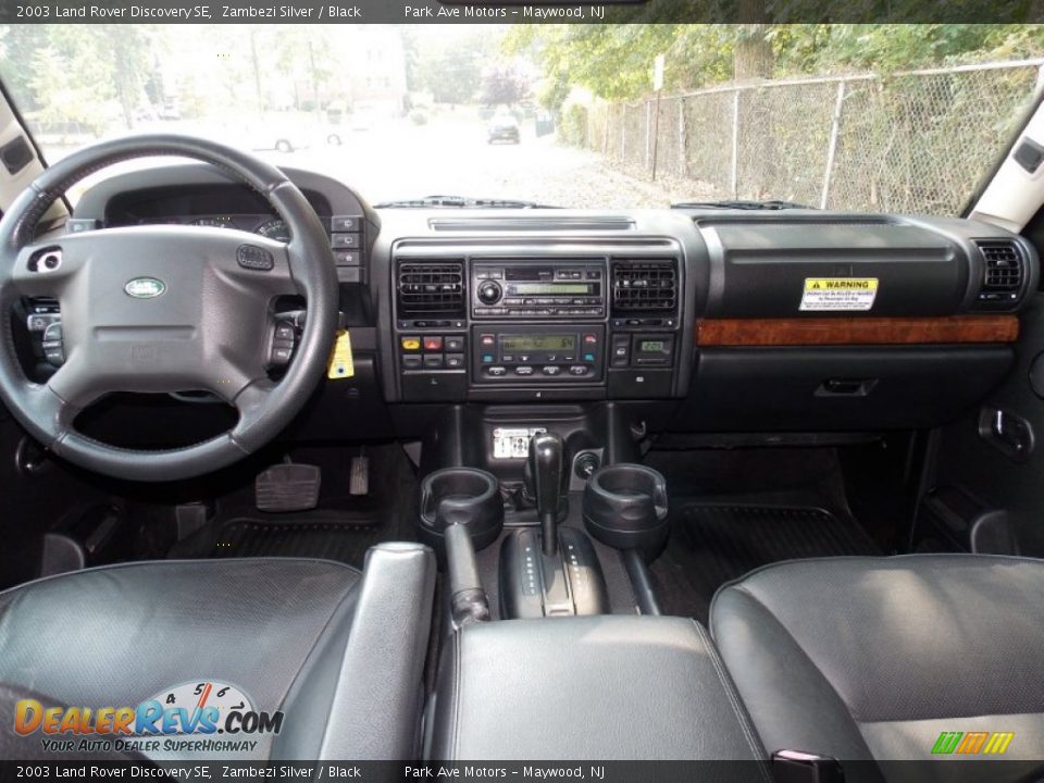 2003 Land Rover Discovery SE Zambezi Silver / Black Photo #16