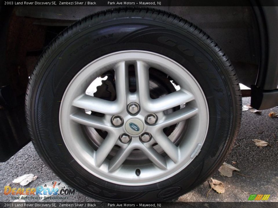 2003 Land Rover Discovery SE Zambezi Silver / Black Photo #32