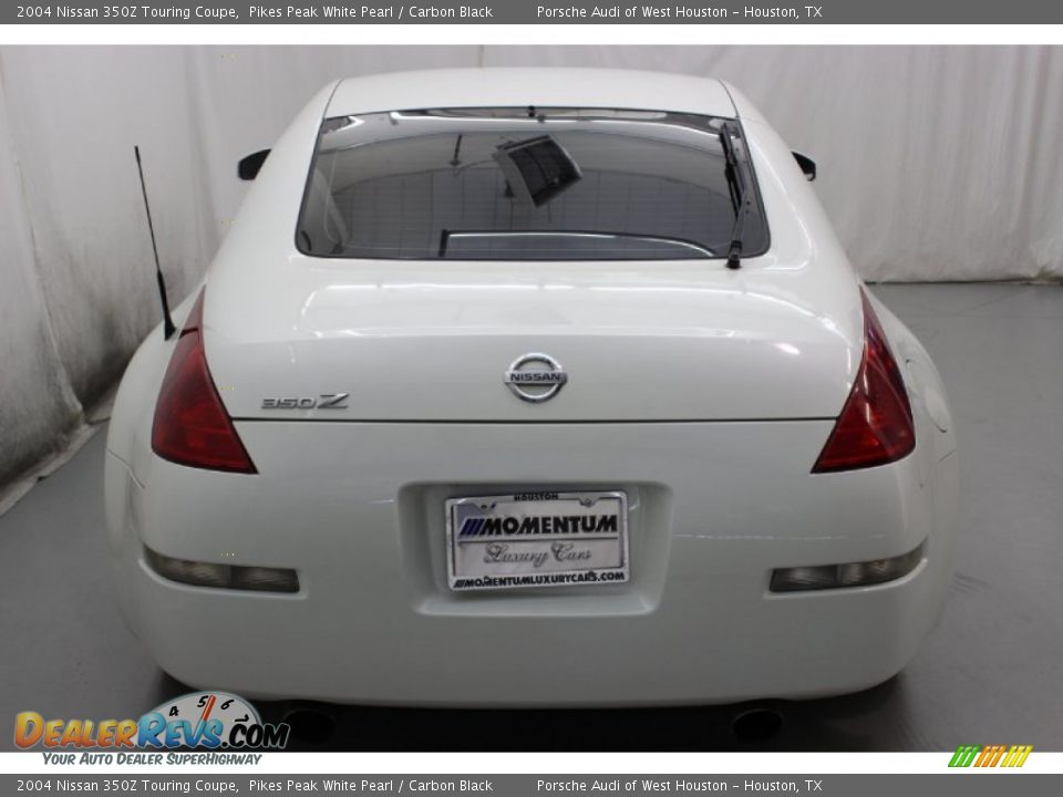 2004 Nissan 350Z Touring Coupe Pikes Peak White Pearl / Carbon Black Photo #7