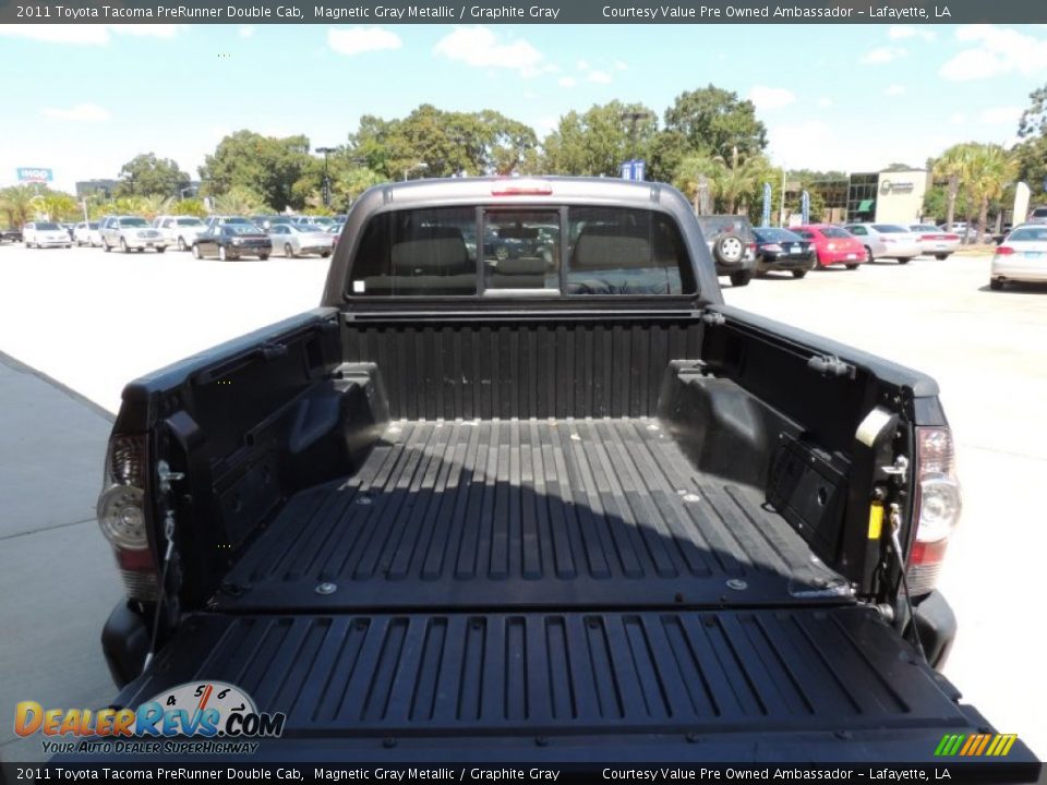 2011 Toyota Tacoma PreRunner Double Cab Magnetic Gray Metallic / Graphite Gray Photo #4