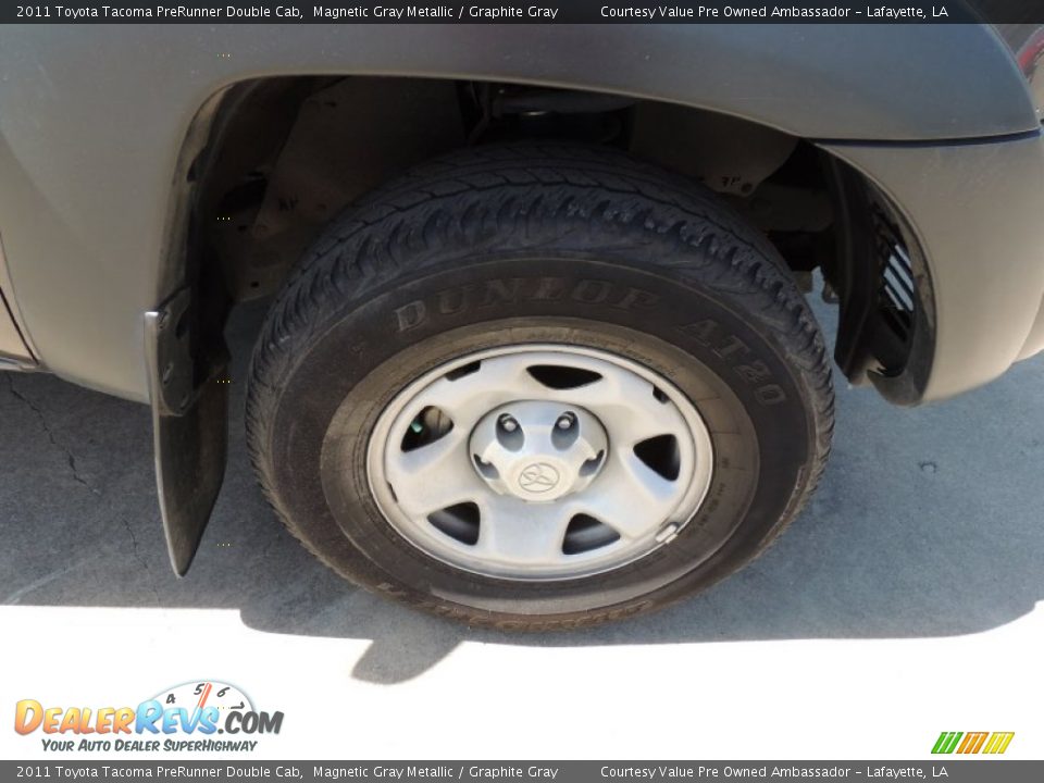 2011 Toyota Tacoma PreRunner Double Cab Magnetic Gray Metallic / Graphite Gray Photo #21