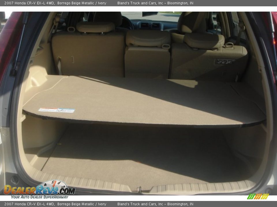 2007 Honda CR-V EX-L 4WD Borrego Beige Metallic / Ivory Photo #4