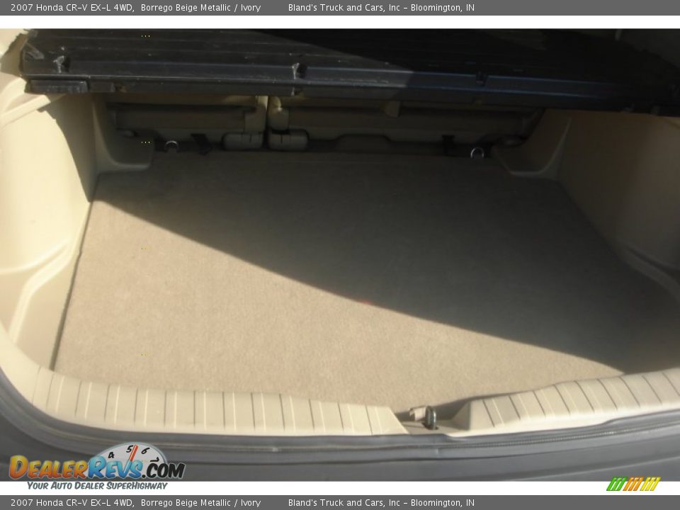 2007 Honda CR-V EX-L 4WD Borrego Beige Metallic / Ivory Photo #5