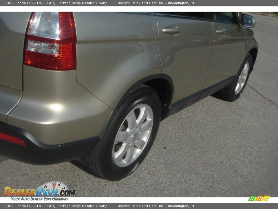2007 Honda CR-V EX-L 4WD Borrego Beige Metallic / Ivory Photo #6