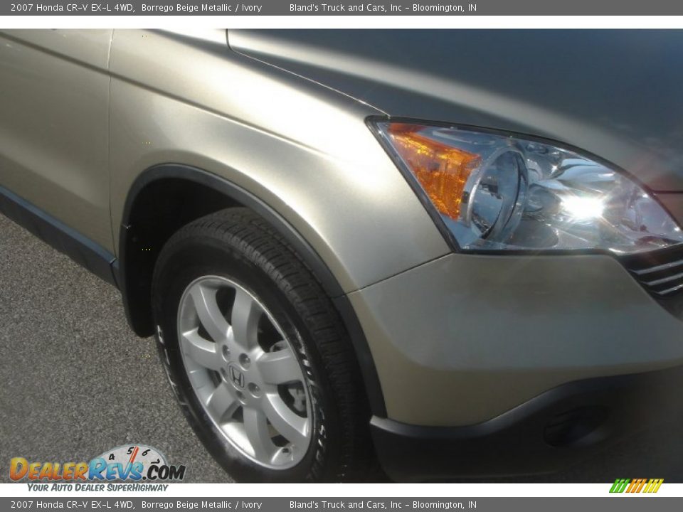 2007 Honda CR-V EX-L 4WD Borrego Beige Metallic / Ivory Photo #7