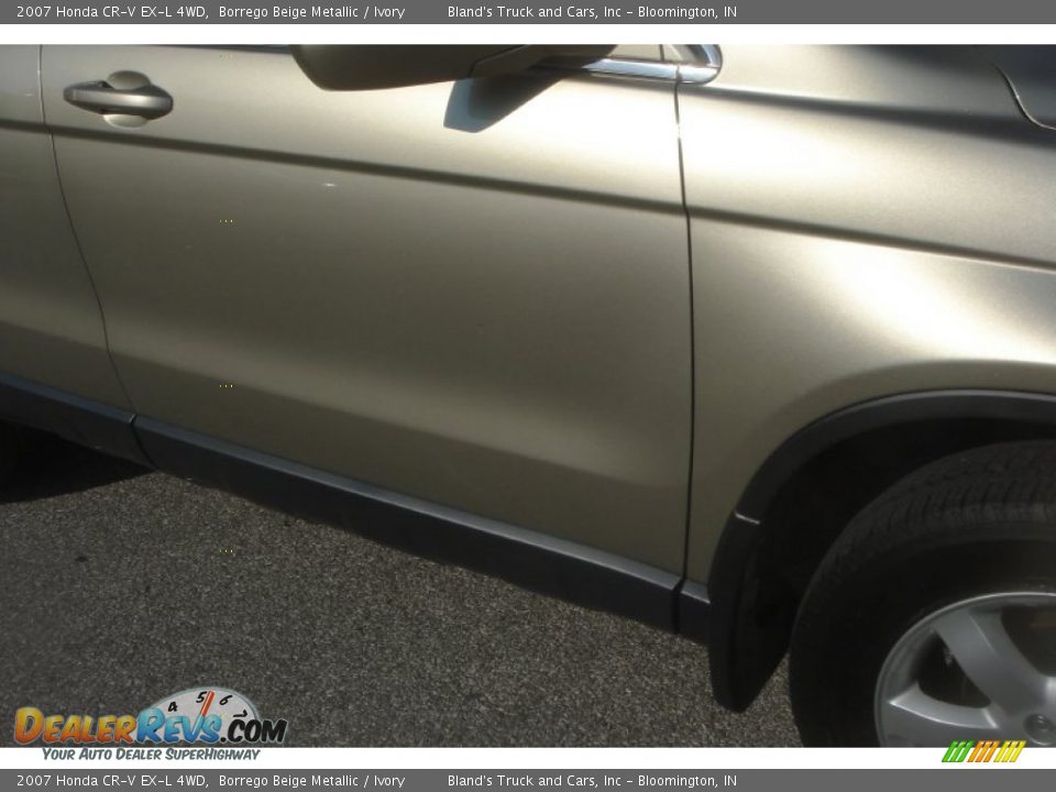 2007 Honda CR-V EX-L 4WD Borrego Beige Metallic / Ivory Photo #8