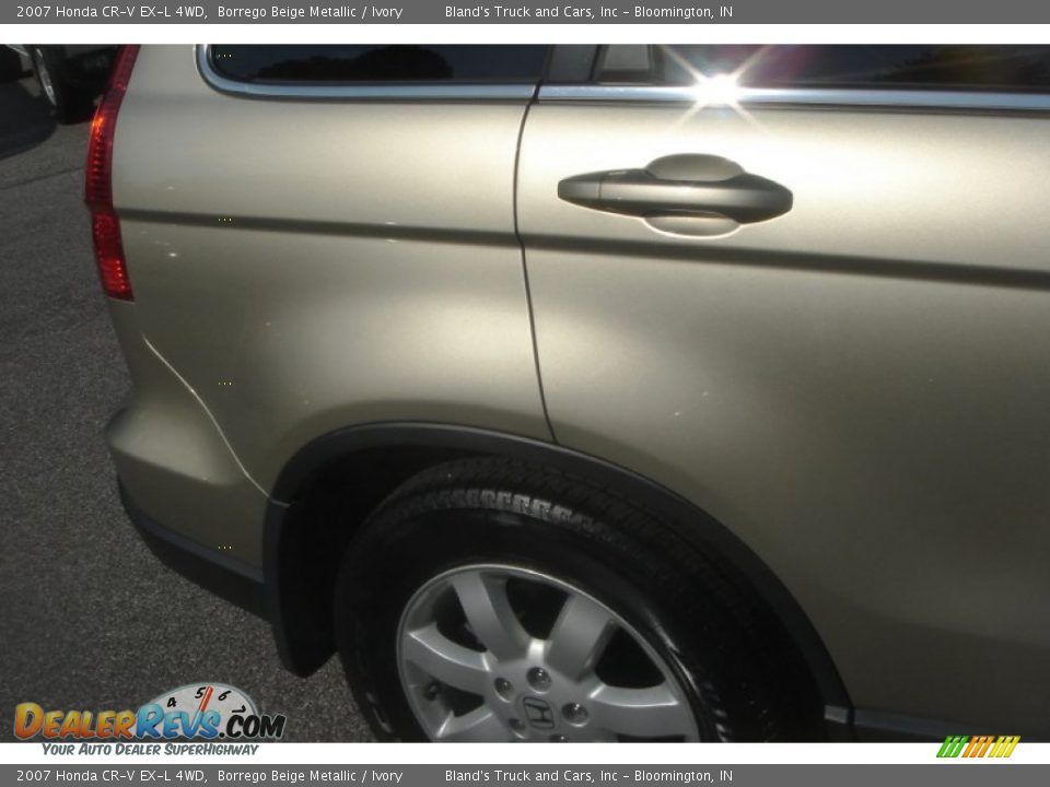 2007 Honda CR-V EX-L 4WD Borrego Beige Metallic / Ivory Photo #10