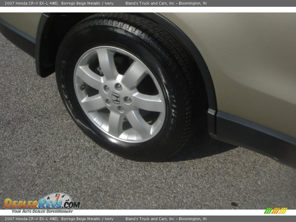 2007 Honda CR-V EX-L 4WD Borrego Beige Metallic / Ivory Photo #11