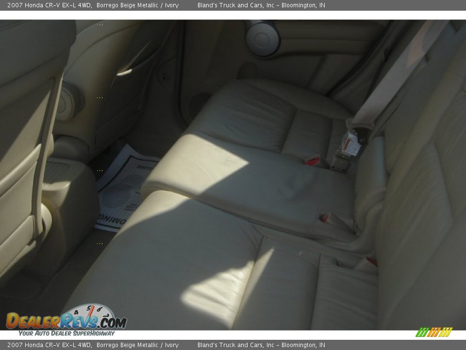 2007 Honda CR-V EX-L 4WD Borrego Beige Metallic / Ivory Photo #18
