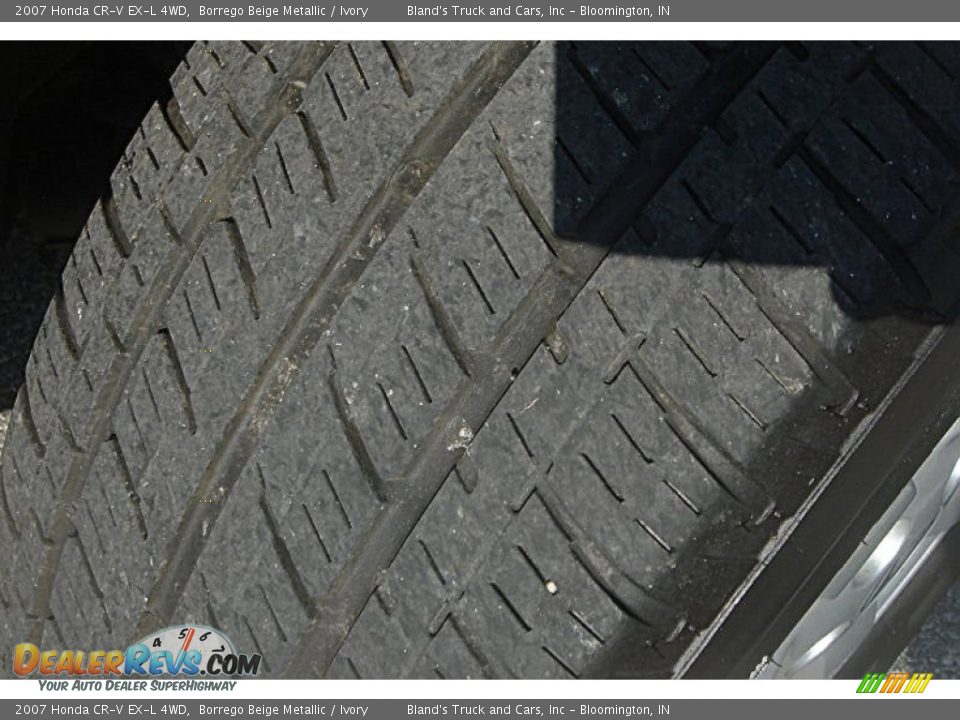 2007 Honda CR-V EX-L 4WD Borrego Beige Metallic / Ivory Photo #19