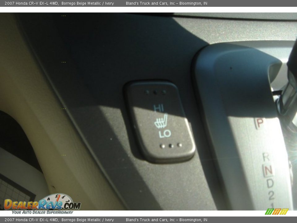 2007 Honda CR-V EX-L 4WD Borrego Beige Metallic / Ivory Photo #27