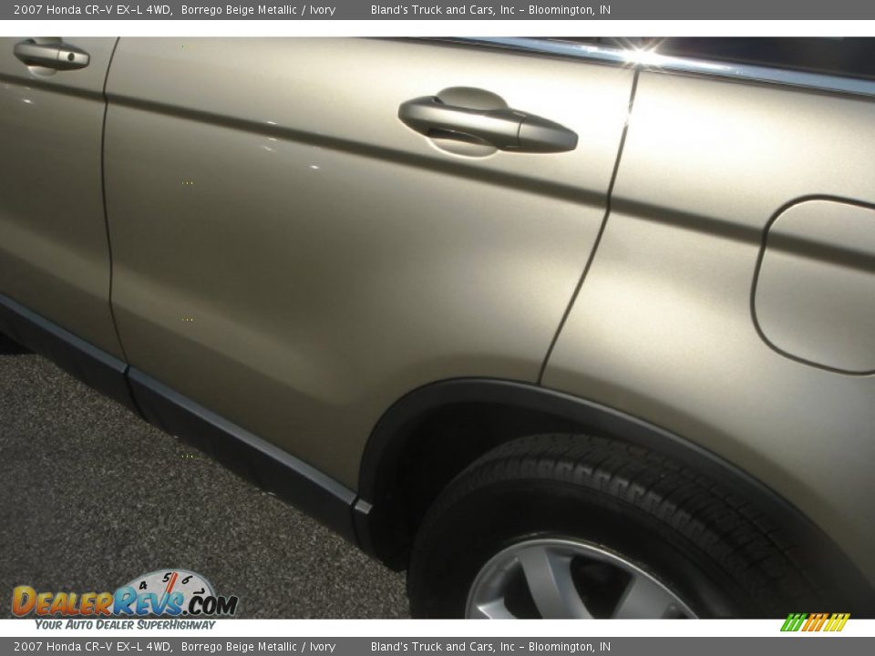 2007 Honda CR-V EX-L 4WD Borrego Beige Metallic / Ivory Photo #34