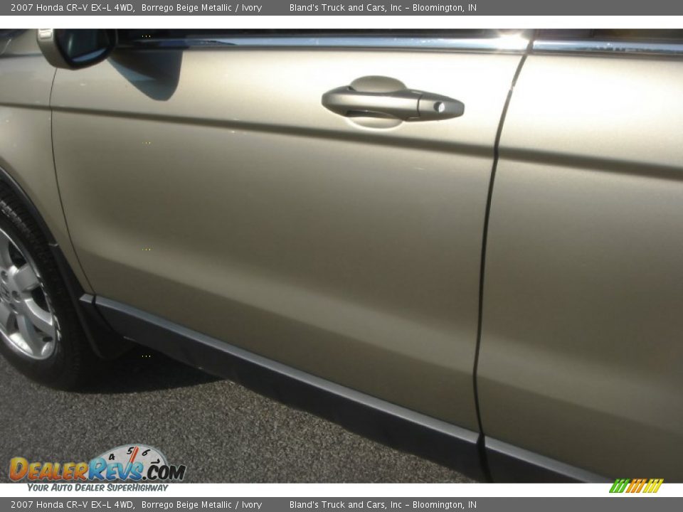 2007 Honda CR-V EX-L 4WD Borrego Beige Metallic / Ivory Photo #35