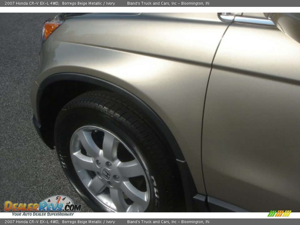 2007 Honda CR-V EX-L 4WD Borrego Beige Metallic / Ivory Photo #36