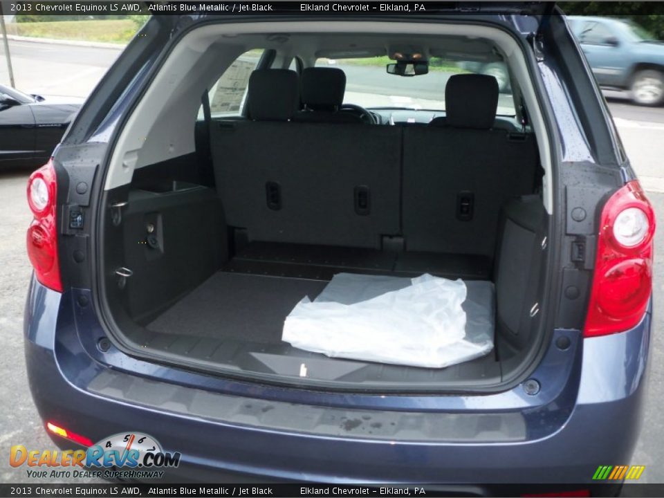 2013 Chevrolet Equinox LS AWD Atlantis Blue Metallic / Jet Black Photo #10