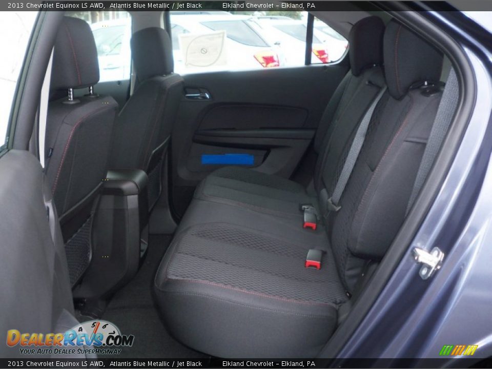 2013 Chevrolet Equinox LS AWD Atlantis Blue Metallic / Jet Black Photo #12