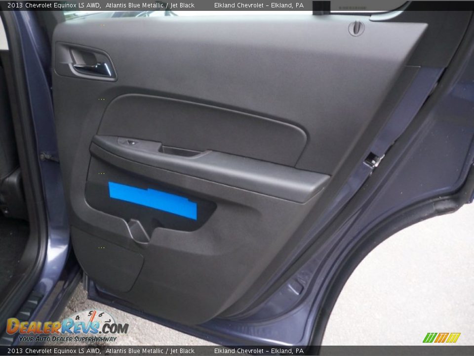 2013 Chevrolet Equinox LS AWD Atlantis Blue Metallic / Jet Black Photo #13