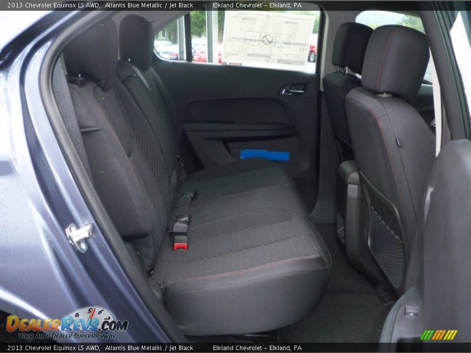 2013 Chevrolet Equinox LS AWD Atlantis Blue Metallic / Jet Black Photo #14