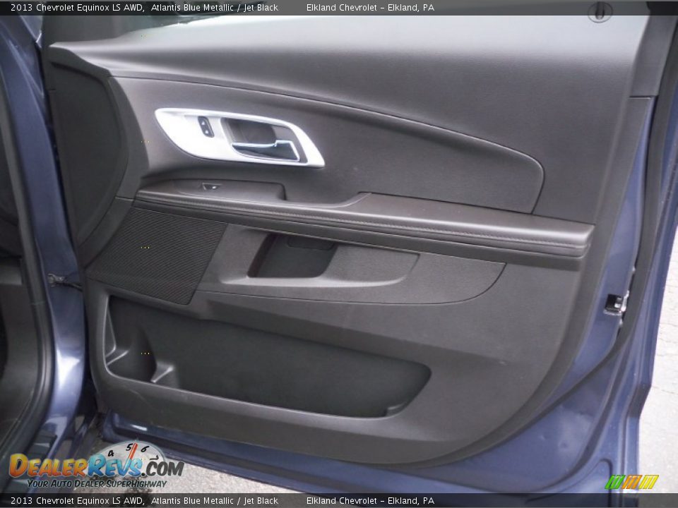 2013 Chevrolet Equinox LS AWD Atlantis Blue Metallic / Jet Black Photo #15