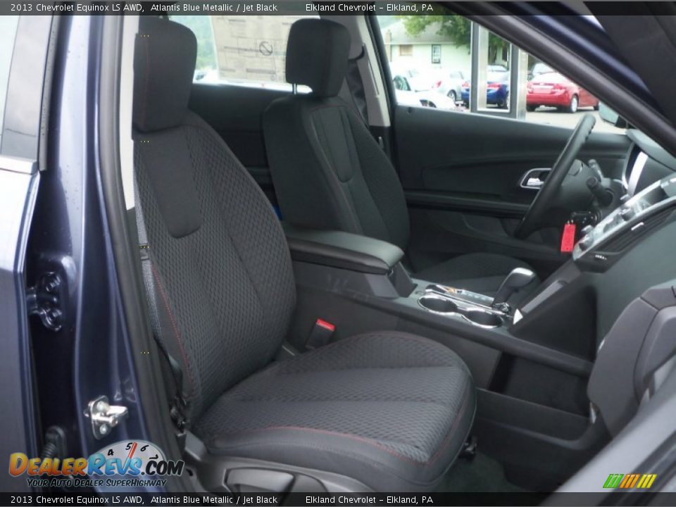 2013 Chevrolet Equinox LS AWD Atlantis Blue Metallic / Jet Black Photo #16