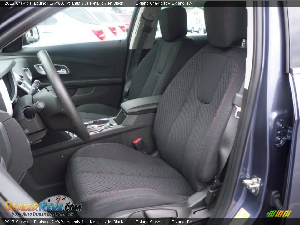 2013 Chevrolet Equinox LS AWD Atlantis Blue Metallic / Jet Black Photo #19