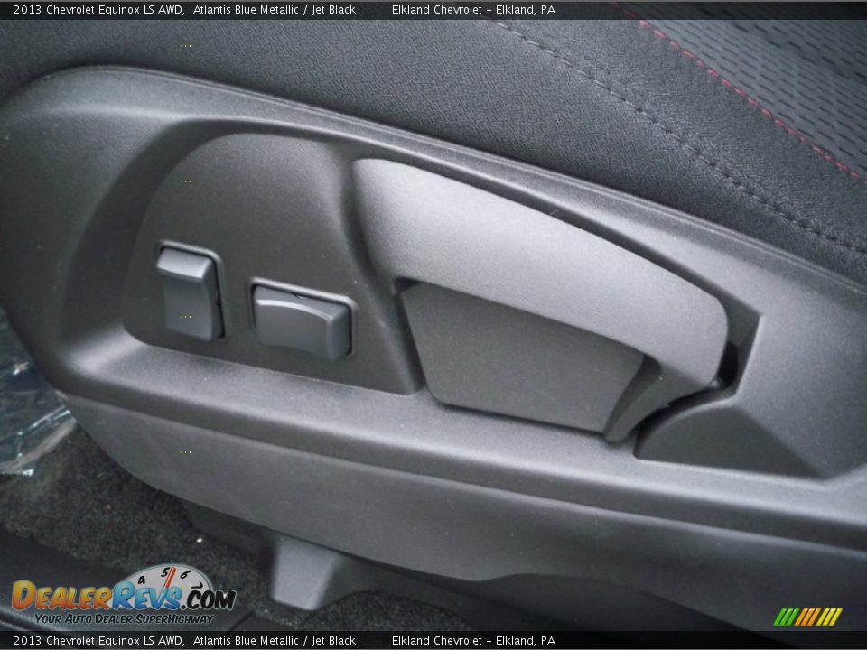 2013 Chevrolet Equinox LS AWD Atlantis Blue Metallic / Jet Black Photo #20