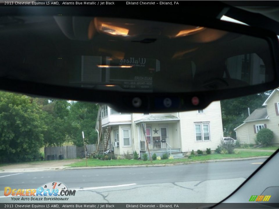 2013 Chevrolet Equinox LS AWD Atlantis Blue Metallic / Jet Black Photo #25
