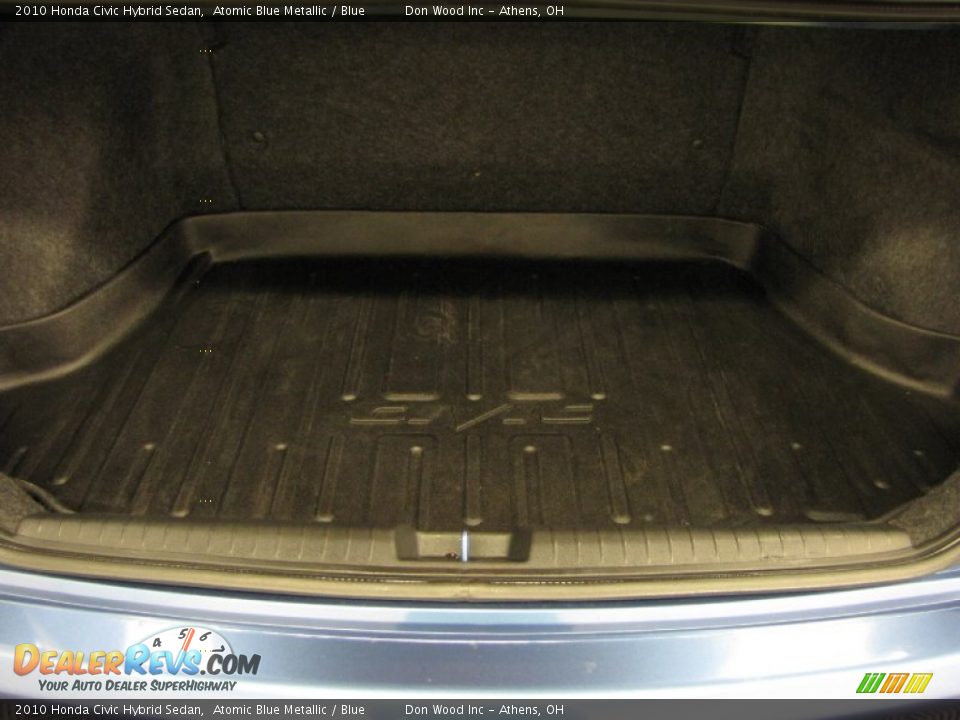 2010 Honda Civic Hybrid Sedan Atomic Blue Metallic / Blue Photo #4