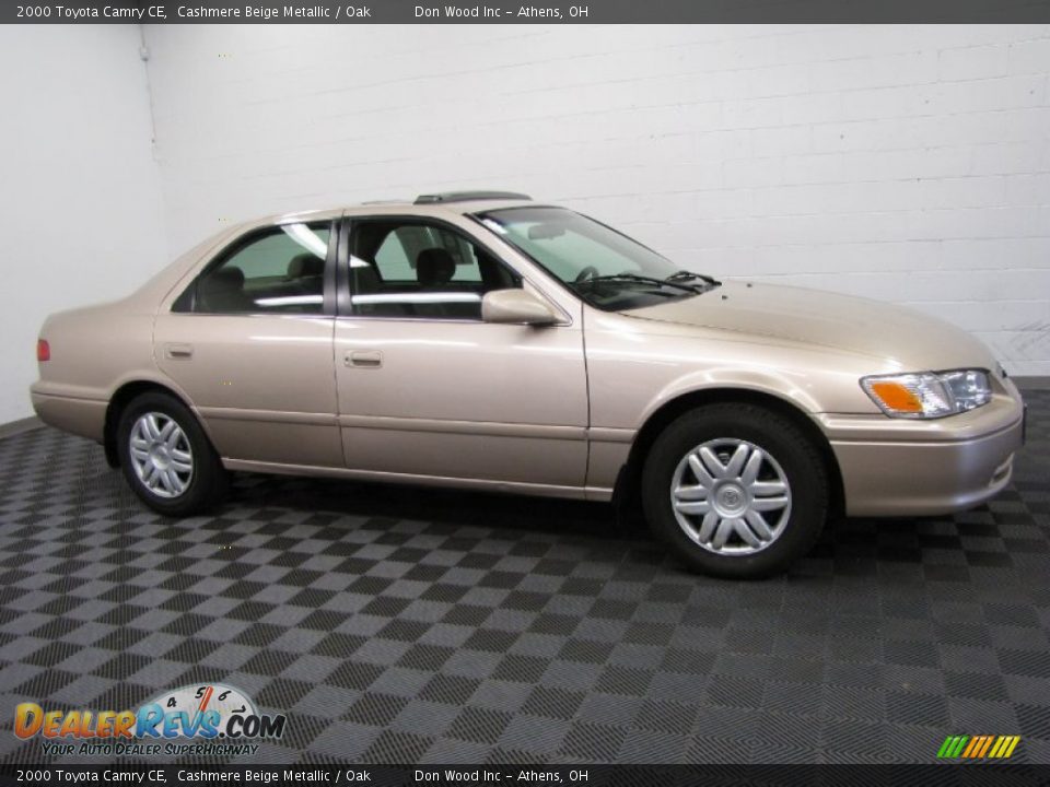 2000 Toyota Camry CE Cashmere Beige Metallic / Oak Photo #3