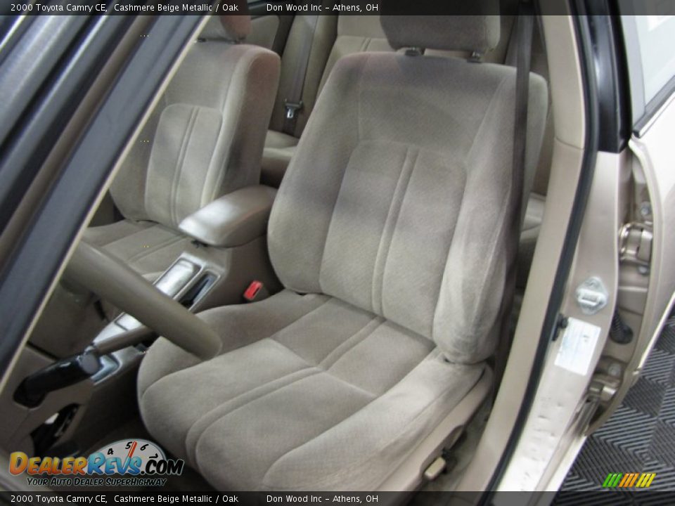 2000 Toyota Camry CE Cashmere Beige Metallic / Oak Photo #6