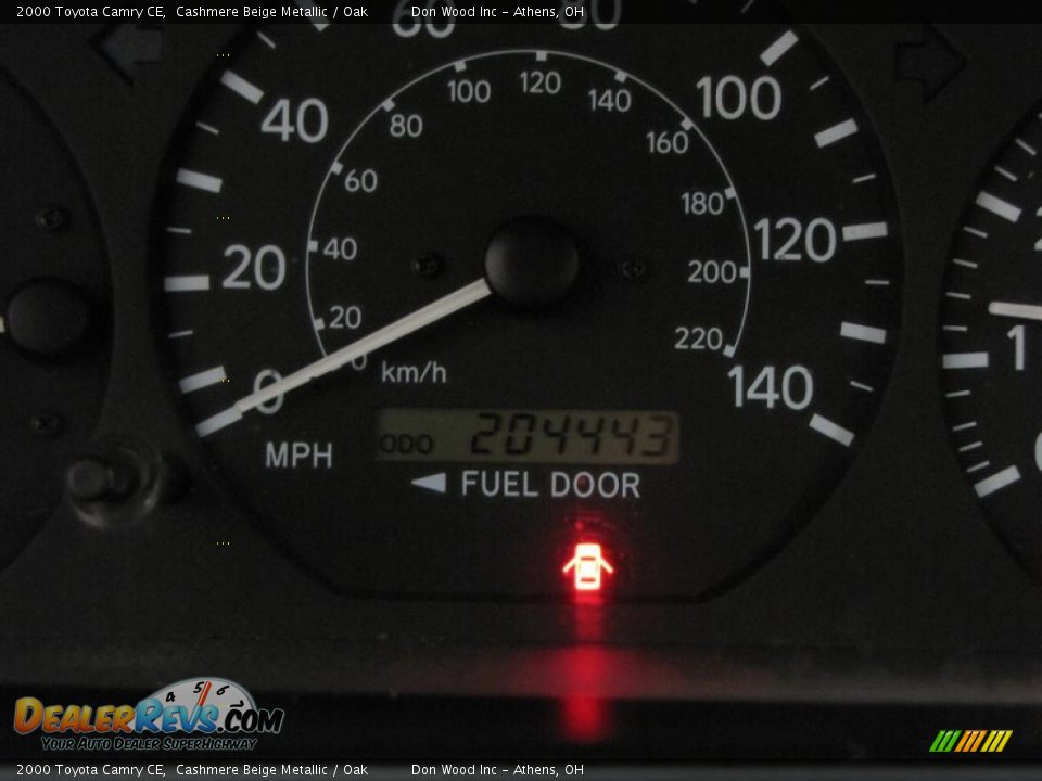 2000 Toyota Camry CE Cashmere Beige Metallic / Oak Photo #19
