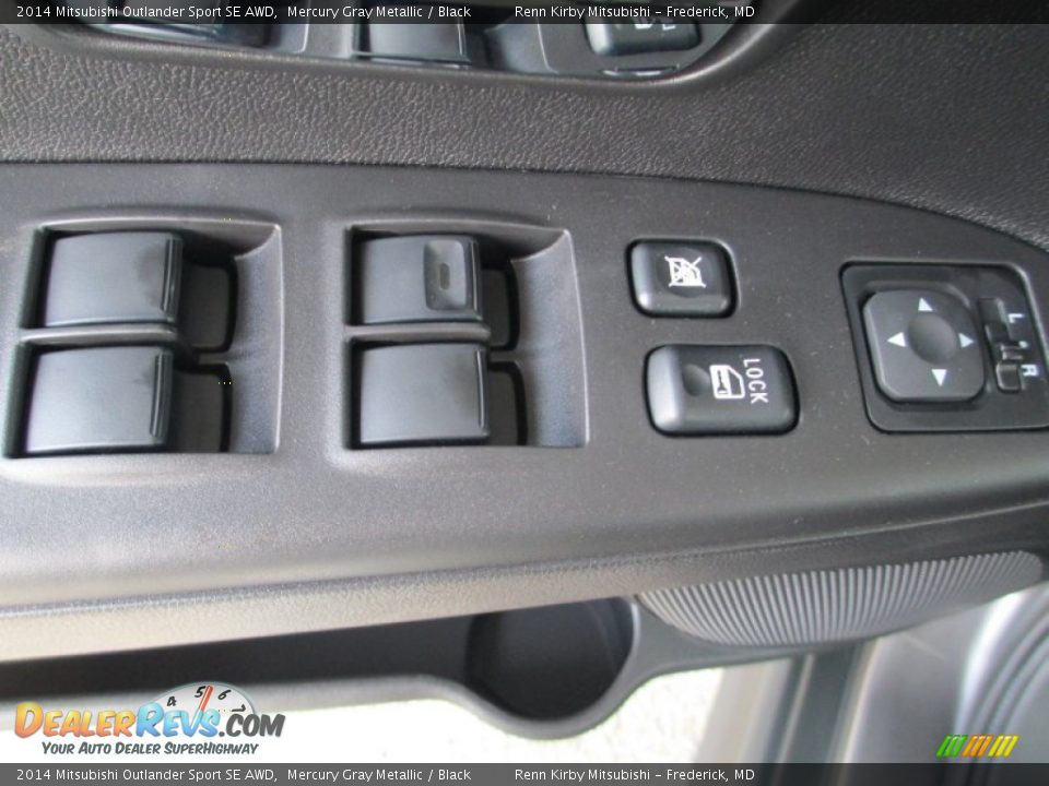 2014 Mitsubishi Outlander Sport SE AWD Mercury Gray Metallic / Black Photo #9