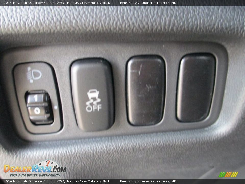 2014 Mitsubishi Outlander Sport SE AWD Mercury Gray Metallic / Black Photo #10