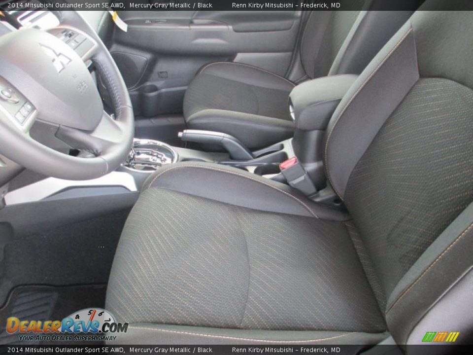 Front Seat of 2014 Mitsubishi Outlander Sport SE AWD Photo #13