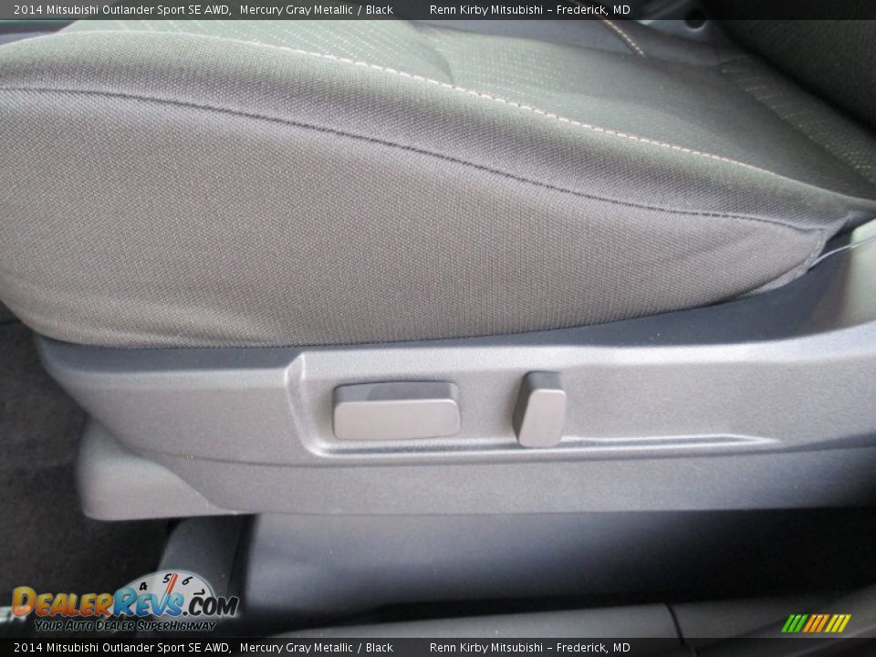 2014 Mitsubishi Outlander Sport SE AWD Mercury Gray Metallic / Black Photo #14