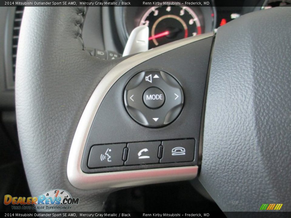 Controls of 2014 Mitsubishi Outlander Sport SE AWD Photo #16