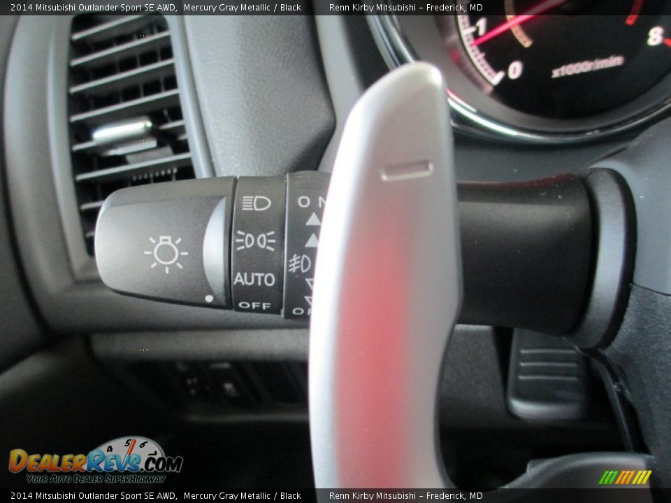2014 Mitsubishi Outlander Sport SE AWD Mercury Gray Metallic / Black Photo #18