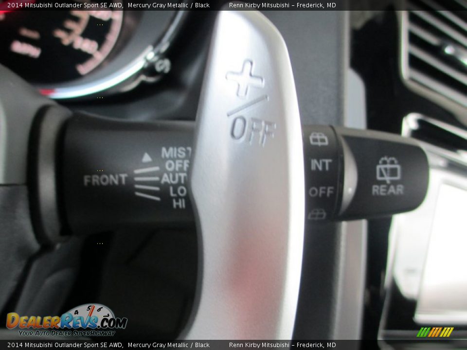 2014 Mitsubishi Outlander Sport SE AWD Mercury Gray Metallic / Black Photo #19