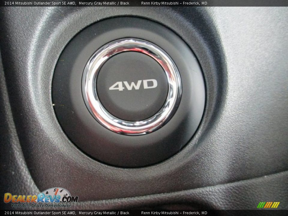 2014 Mitsubishi Outlander Sport SE AWD Mercury Gray Metallic / Black Photo #24