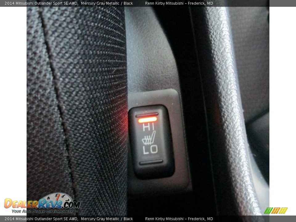 2014 Mitsubishi Outlander Sport SE AWD Mercury Gray Metallic / Black Photo #25
