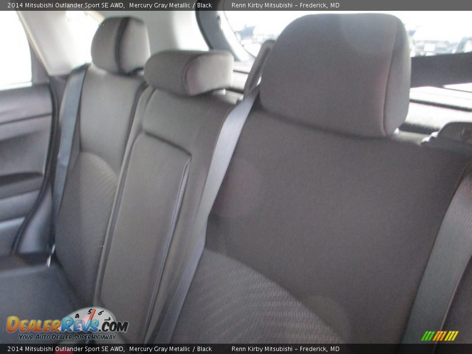 2014 Mitsubishi Outlander Sport SE AWD Mercury Gray Metallic / Black Photo #26