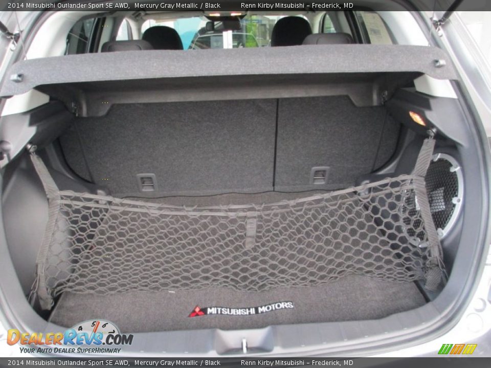 2014 Mitsubishi Outlander Sport SE AWD Mercury Gray Metallic / Black Photo #28